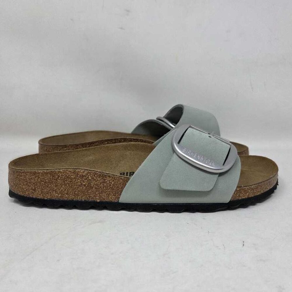 New women's 39 (US 8) Narrow fit Birkenstock Madrid Big Buckle sandals Pure Sage - Picture 4 of 11